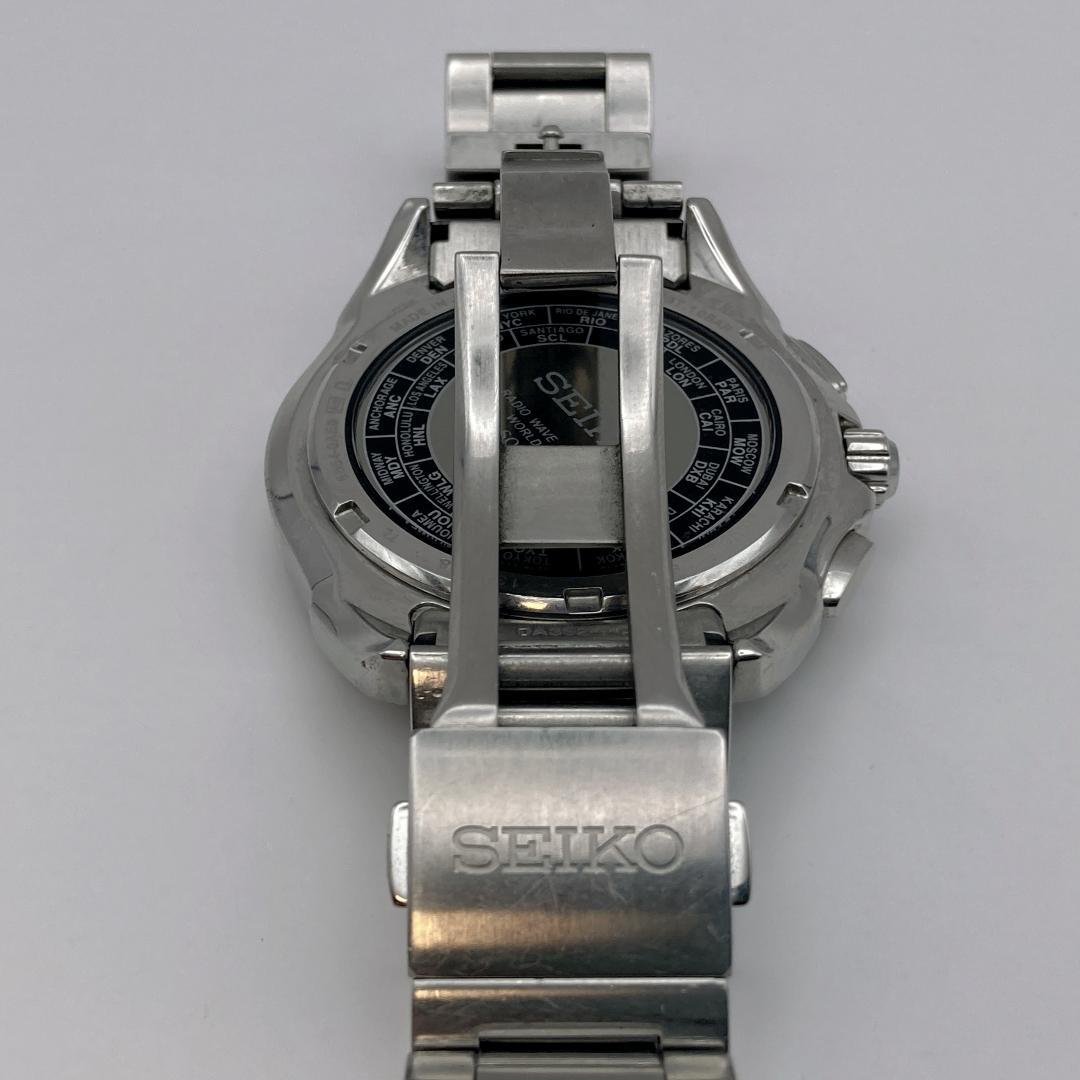 SEIKO セイコー ブライツ 電波ソーラー ワールドタイム メンズ
