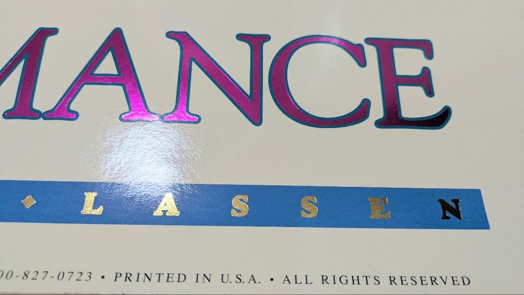 ラッセンXディズニー 「シーサイド・ロマンス」アートポスター　USA