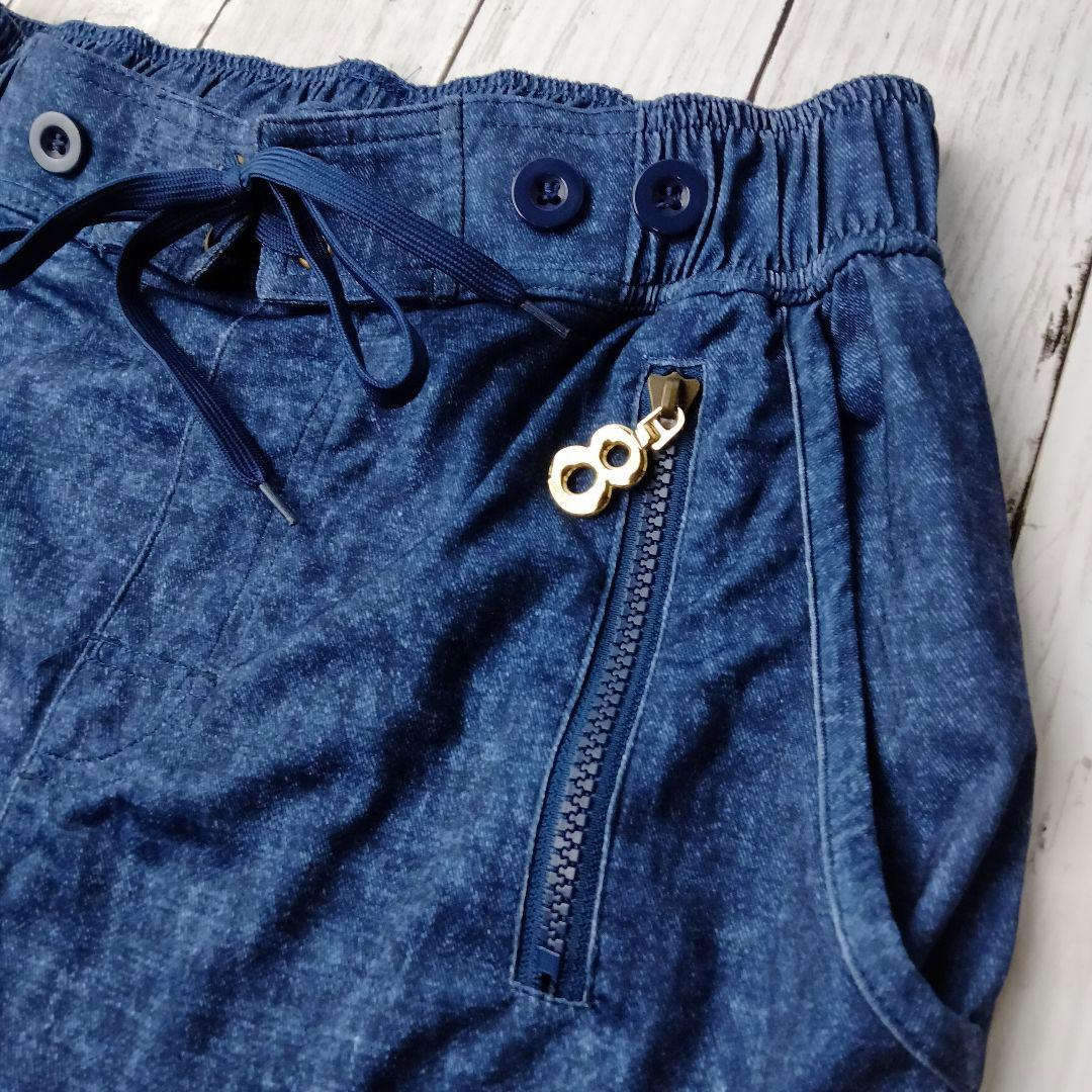 muta marine【美品】ラッシュガード　セットアップ　デニム柄　ゴルフも◎