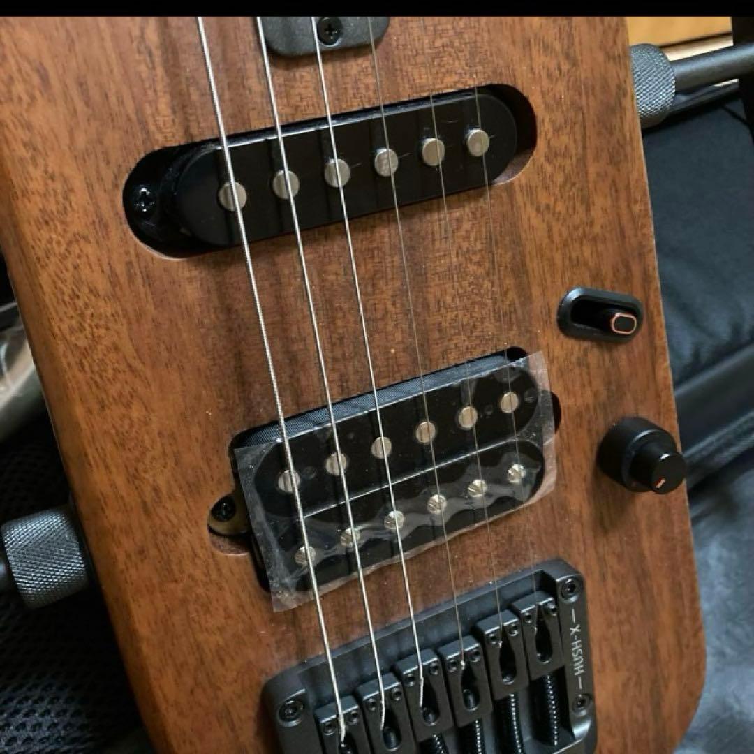 Donner HUSH-X エレキギター　トラベルギター　ドナー　ヘッドレス