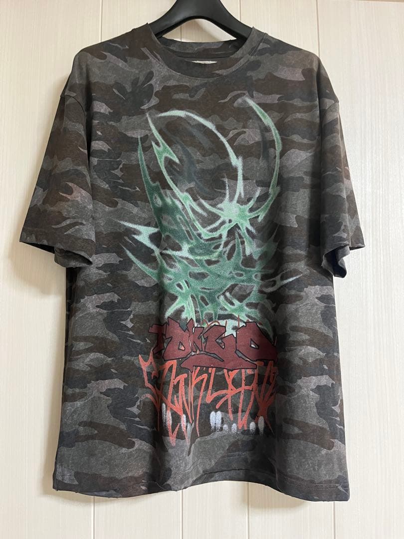 トップス 25AW sankuanz BUMPY GRAFFITI TEE GR8