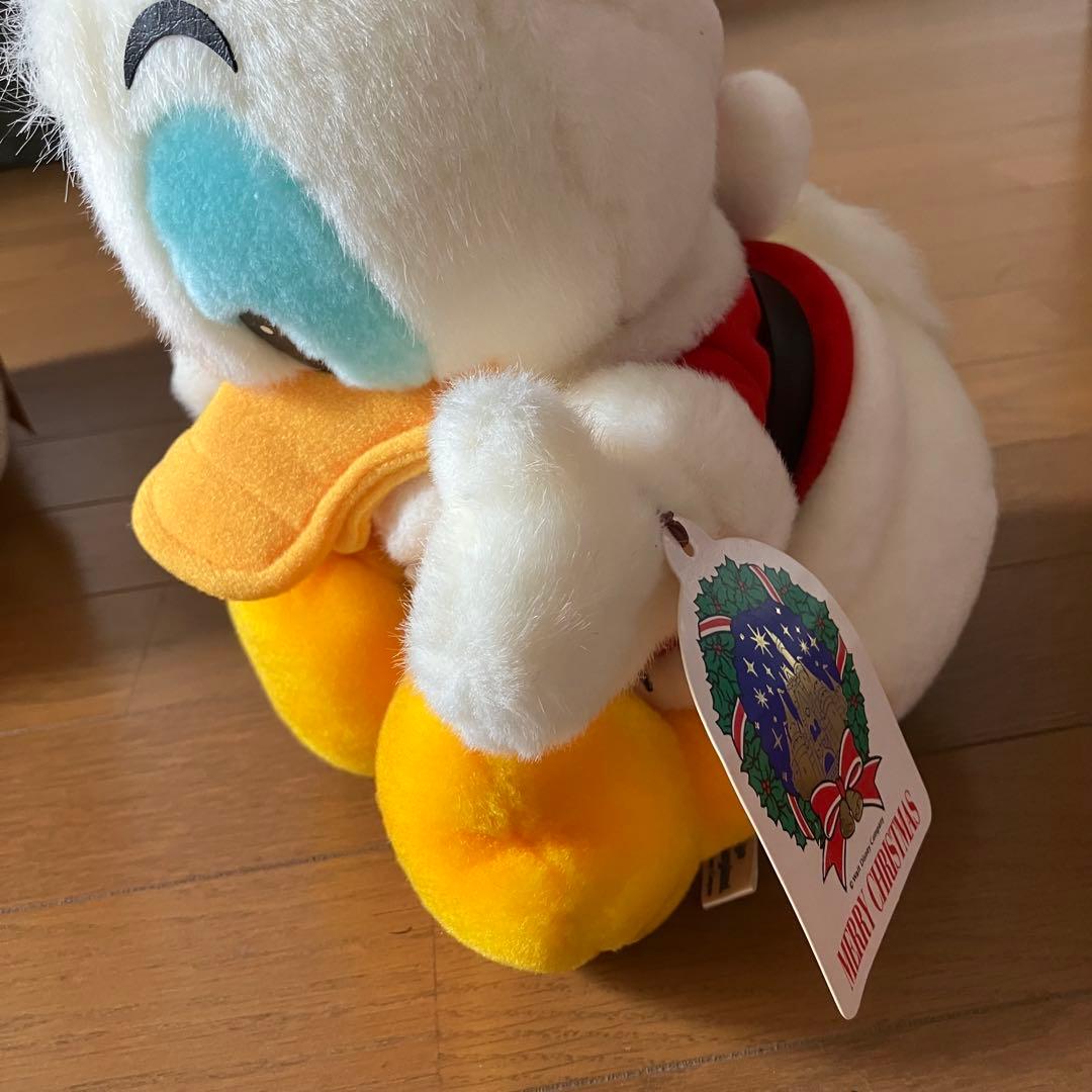 新品未使用 クリスマス ディズニー ぬいぐるみ タグ付き レトロ
