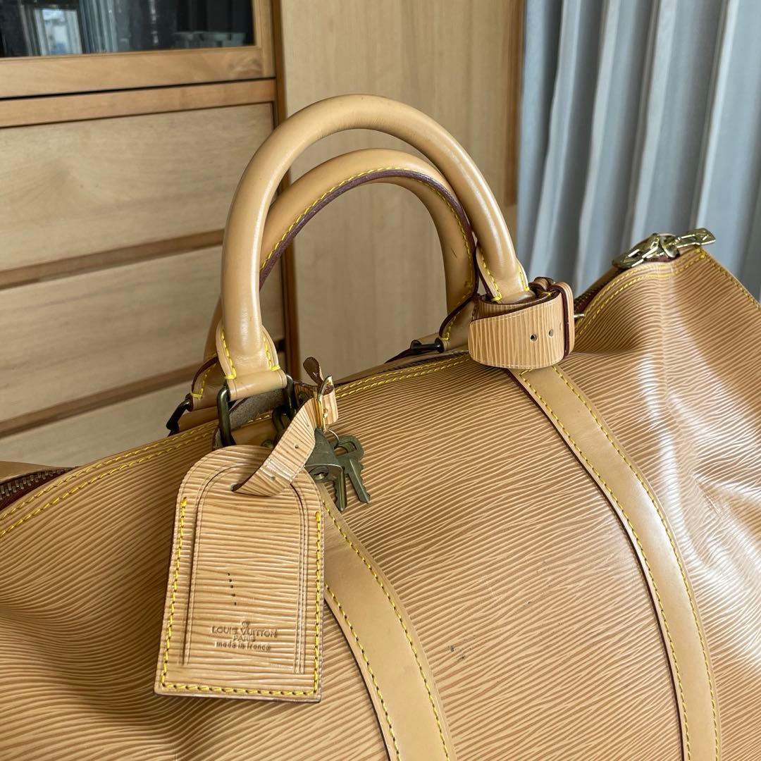 入手困難 激レア ヴィトン キーポル55 ボストンバッグ　鍵付き