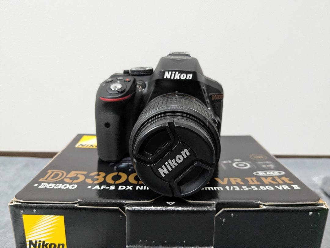 Nikon D5300 レンズキット 美品 ショット数6552 付属品完備