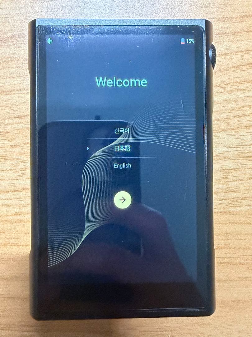 M3X ポータブル音楽プレーヤー　ケース付き