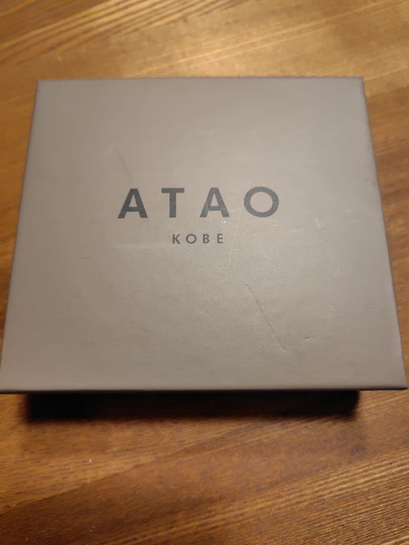 ATAO ロトロ 二つ折り財布 バーガンディ