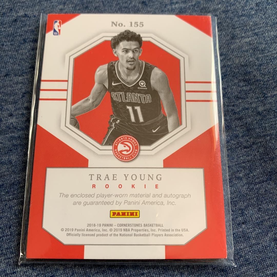 Trae Young RC Auto Cornerstones トレイ・ヤング
