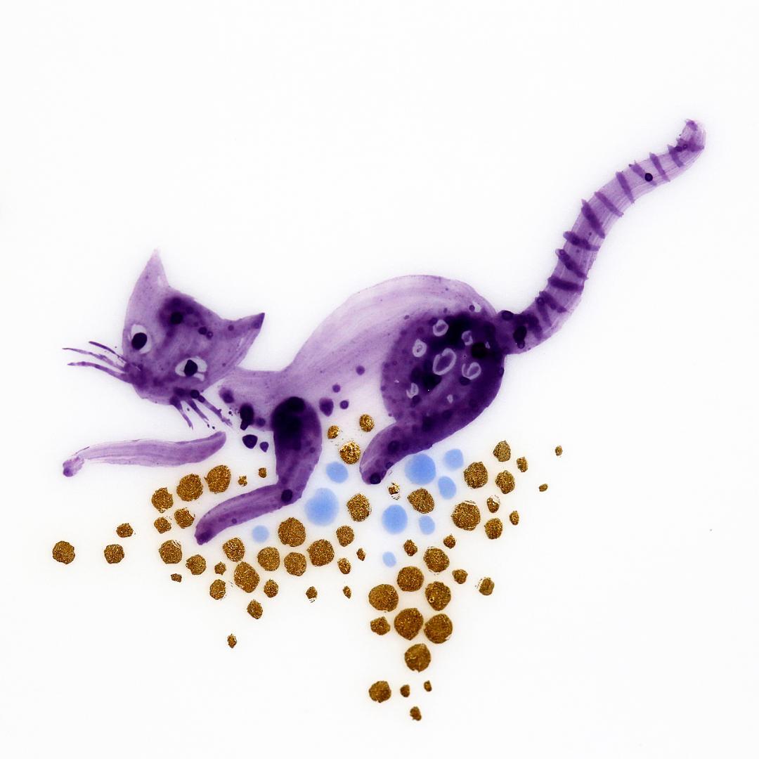 【レア極美品１級】マイセン アラビアンナイト 千夜一夜物語 陶板画 プラーク ②