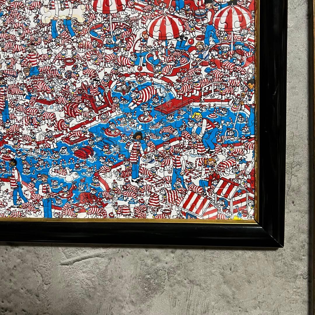 ウォーリーをさがせ　ビンテージ　ジグソーパズル　アンティーク　アメリカン　トイ