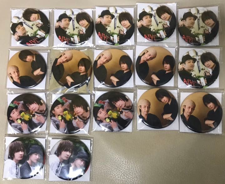 大王グループ 缶バッジ 俺癒 健僕 そま君 鳥セツ おしバカ