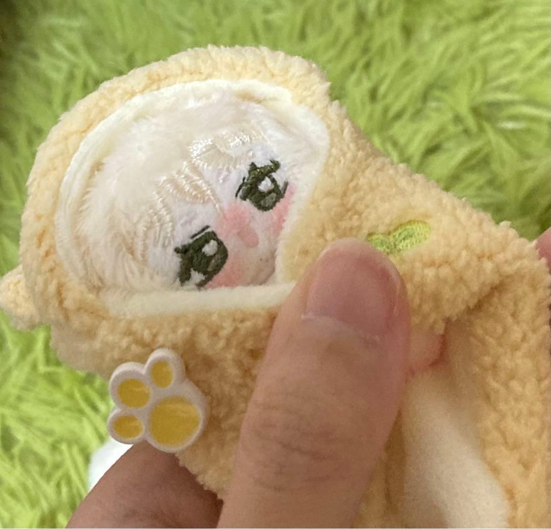 自作ぬいぐるみ・まつ毛の男の子