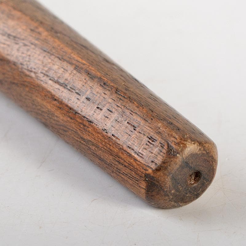 茶道具　金工師　木村清五郎造　銅製　炉用灰匙　共箱　N　6459