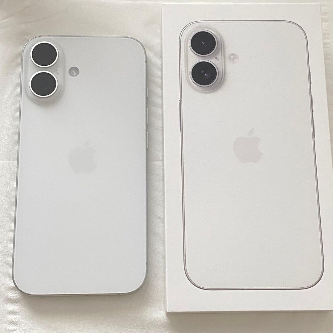 iPhone16 128GB ホワイト　本体