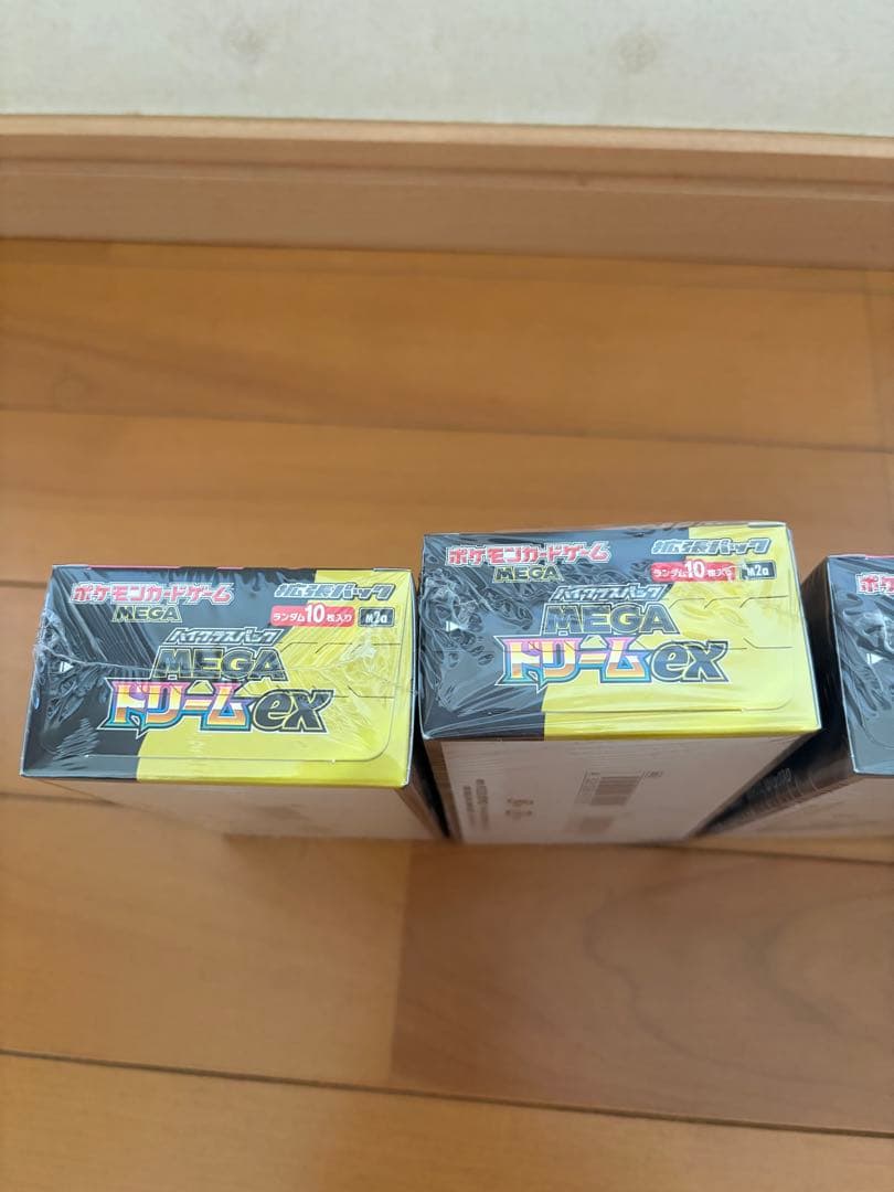 [シュリンク付]ポケモンカードゲーム MEGA ドリームEX 4BOX