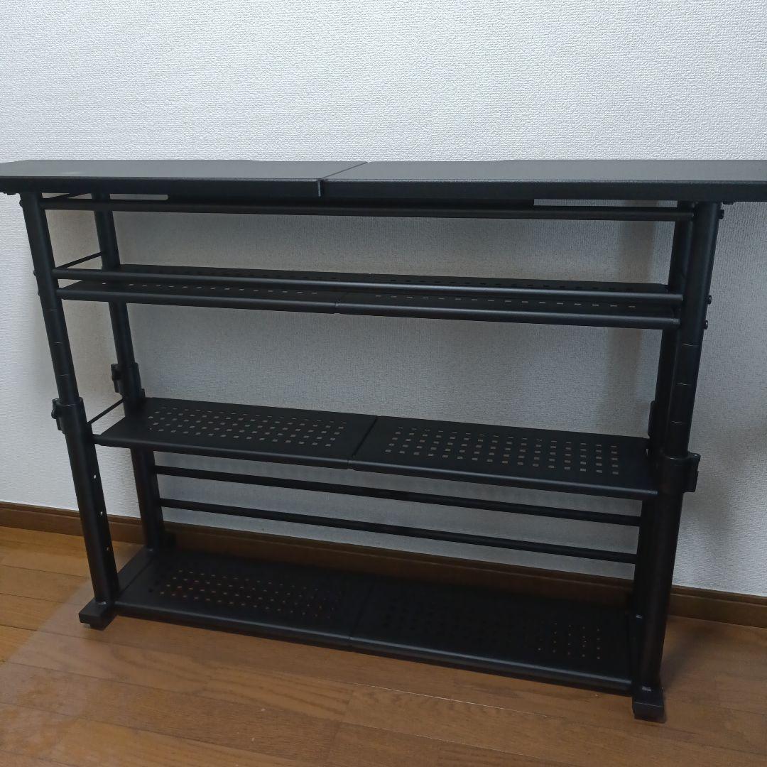 Bauhutte バウヒュッテ BHC-1200H-BK エクステンションデスク