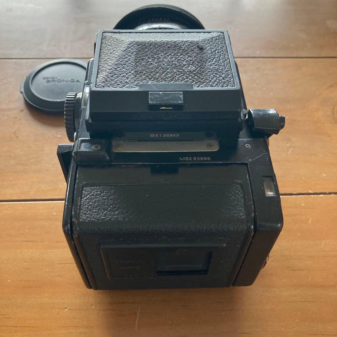 ZENZA BRONICA ETRS 50、75mm 中判フィルムカメラ 難あり