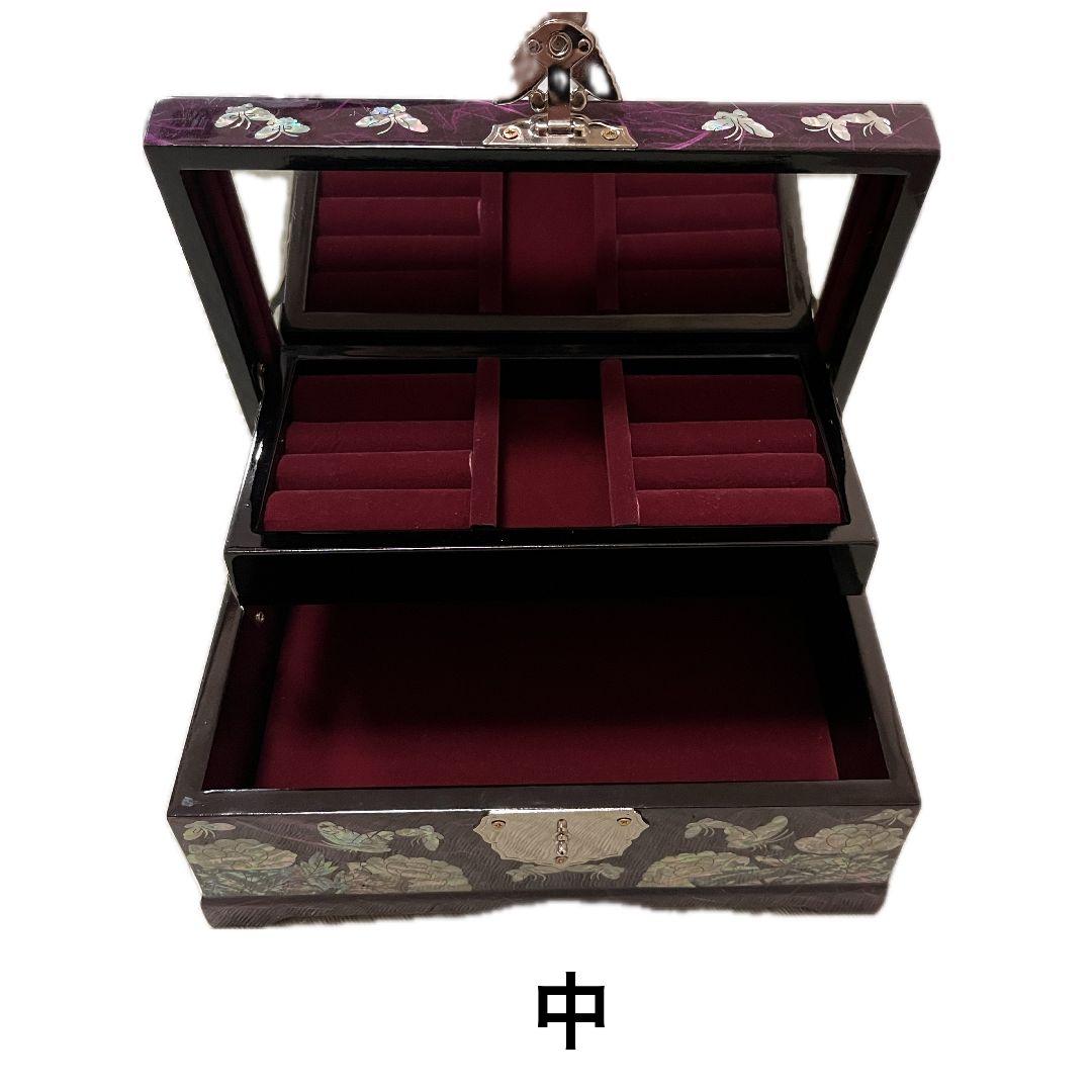 m*i様 未使用品 韓国 螺鈿宝石箱