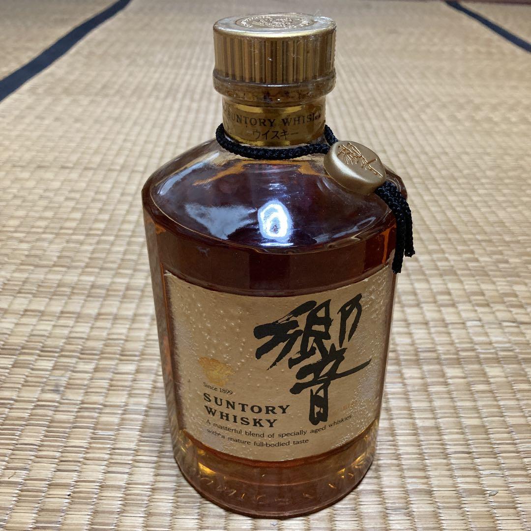 サントリー 響 旧ボトル 裏ゴールドラベル 金キャップ 700ml 43%