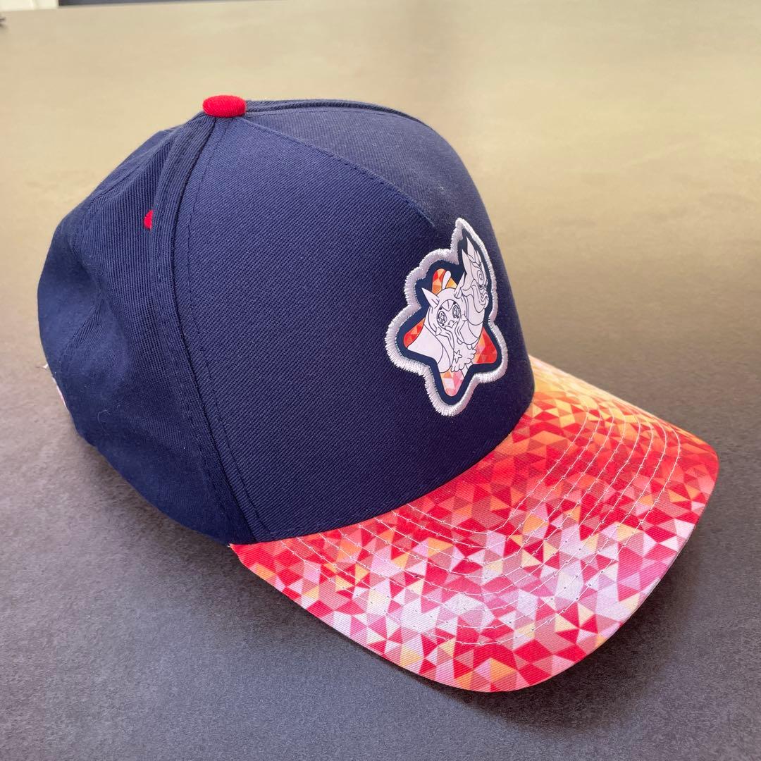 LAIC2025オーガポン かまどのめん キャップ 帽子 選手限定