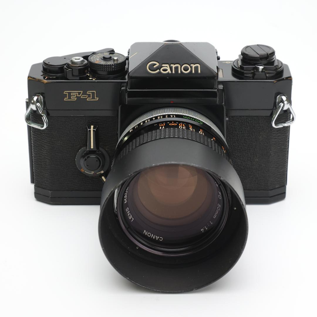 【動作確認済】Canon 旧 F-1 旧 FD 50mm F1.4 【実用品】