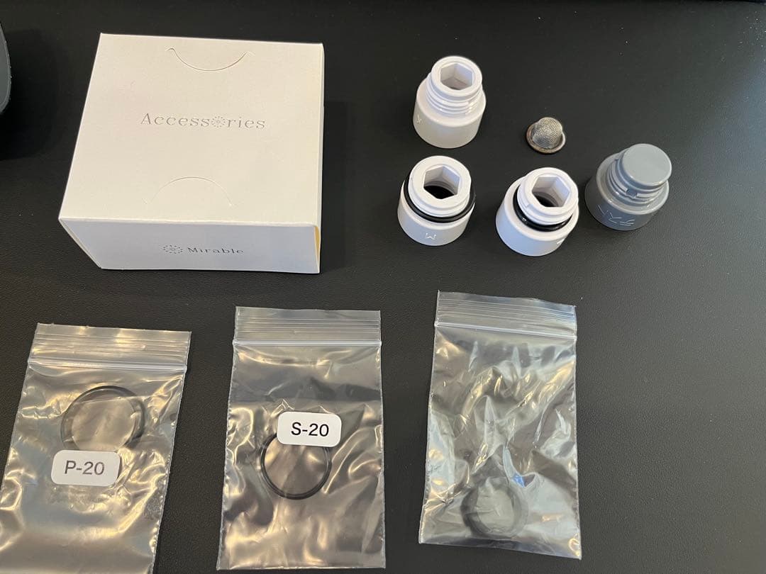 Mirable zero ミラブルゼロ　シャワーヘッド ホワイト