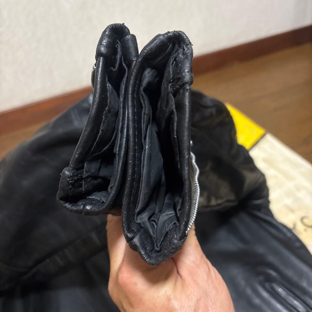 美品‼️schott641 42インチシングルライダース インナーボア付