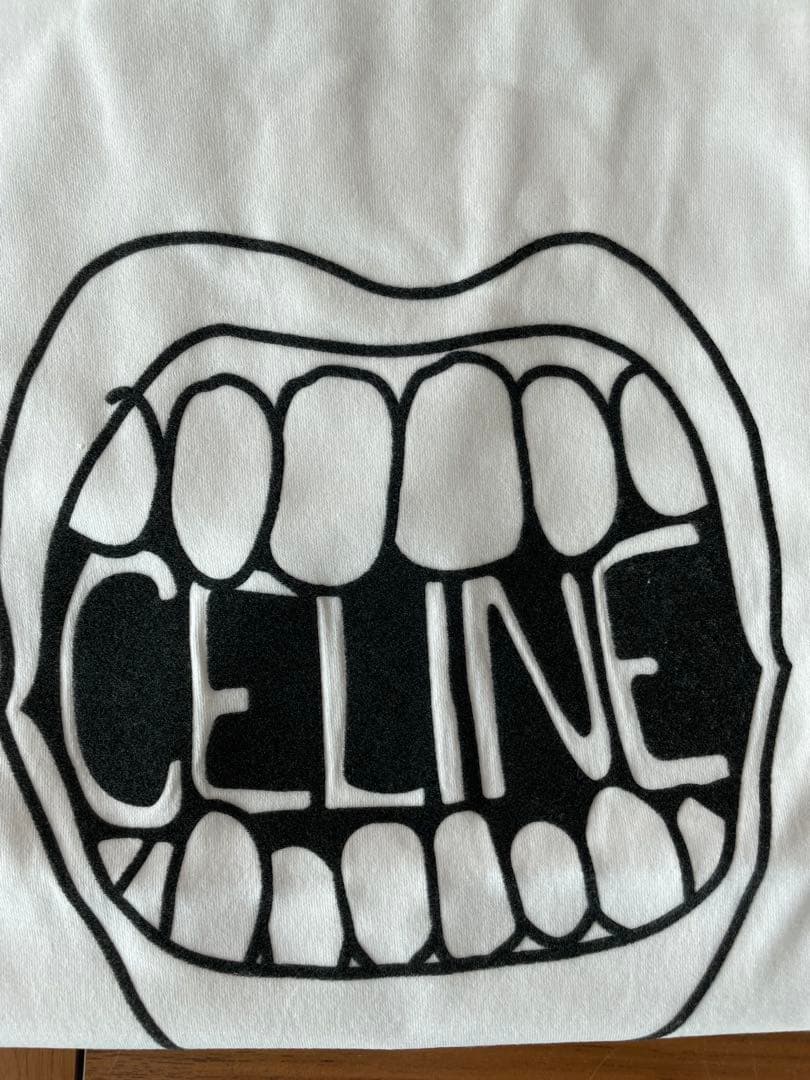 CELINE セリーヌ　21SS POPUP限定 Tシャツ S ホワイト