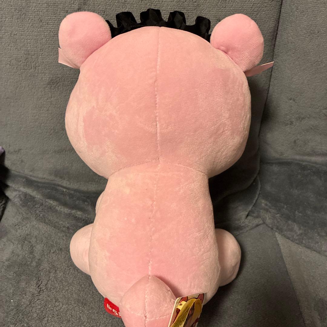 チャックスGP グルーミー ぬいぐるみ head dress ピンク