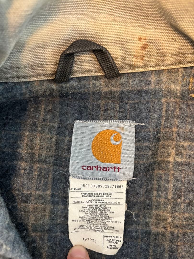 A*i様 【希少】CarharttデトロイトジャケットJ97PTLフェードグレー