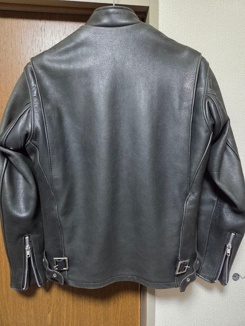 schott 641 シングルライダースジャケット36