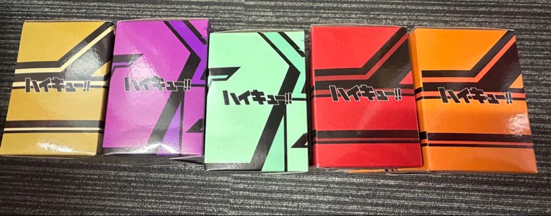 ジャンプデジタル応募者全員限定　ハイキュー　ロゴ　5種セット　未使用品