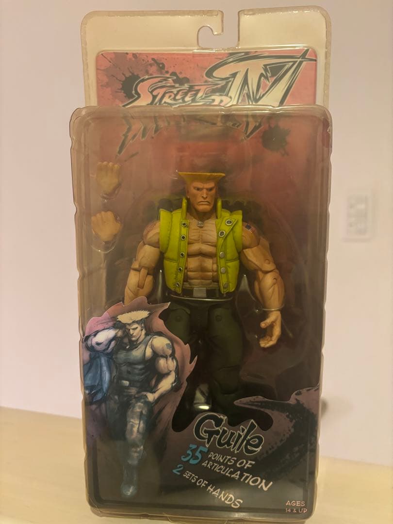 ストリートファイターⅣ ガイル ナッシュコスチューム フィギュア 限定 ネカ