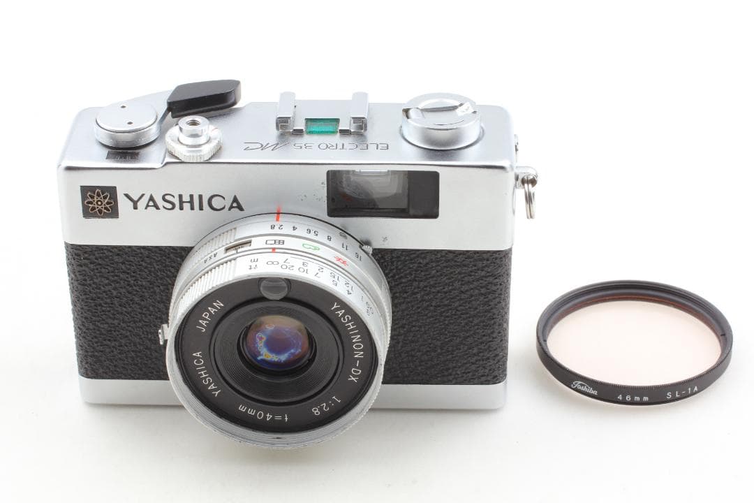 【整備済　美品】ヤシカ エレクトロ35 MC 40mm F2.8 露出計OK