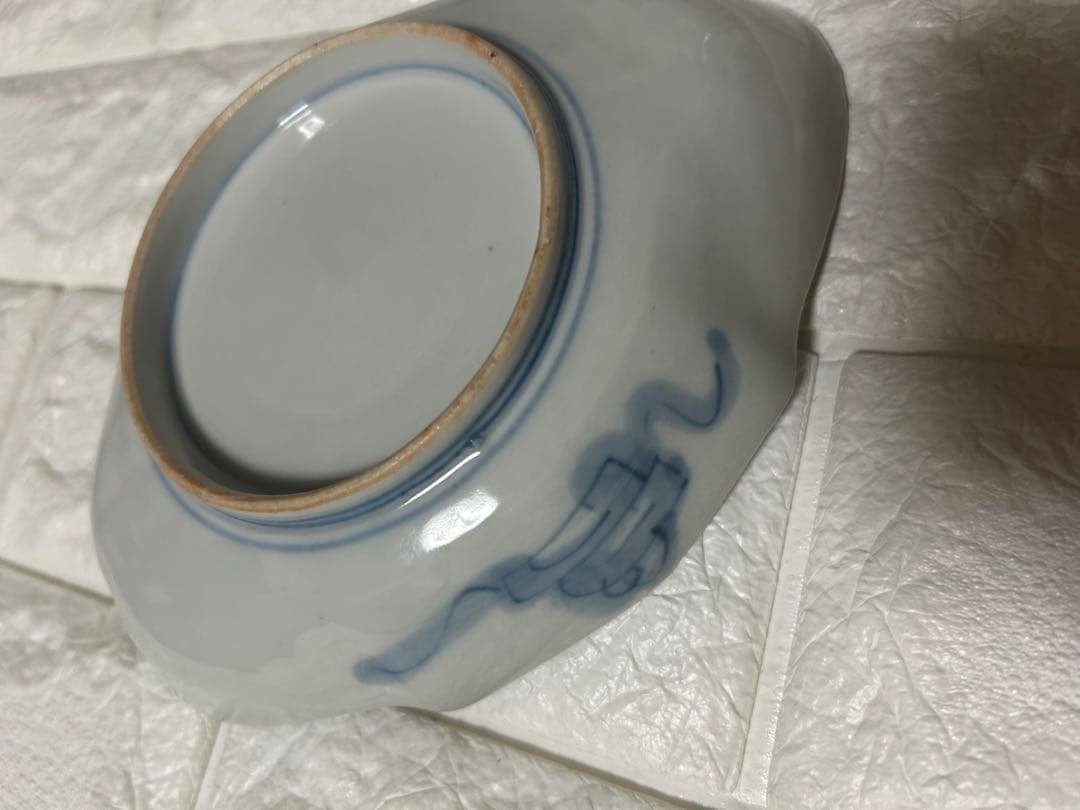 蔵出し　古伊万里　成果年製　なます皿　舟形さしみ皿　江戸時代