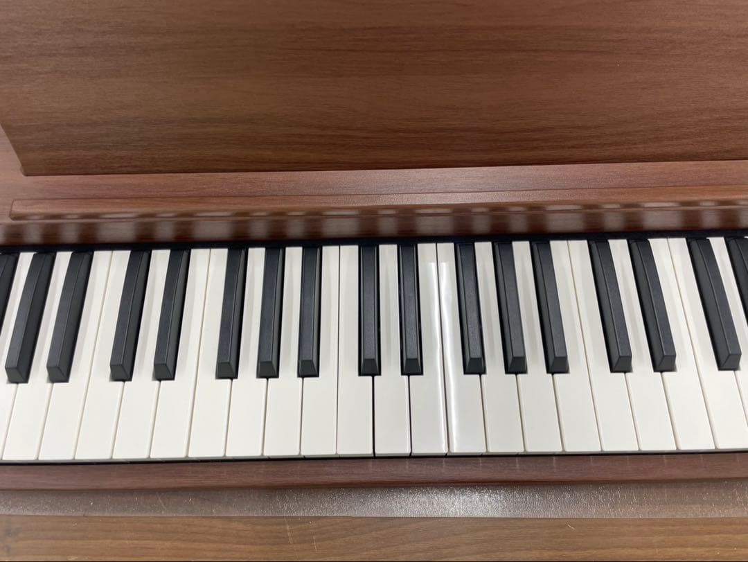 電子ピアノ88鍵盤 給電タイプ　木目調ボディ　マホガニー