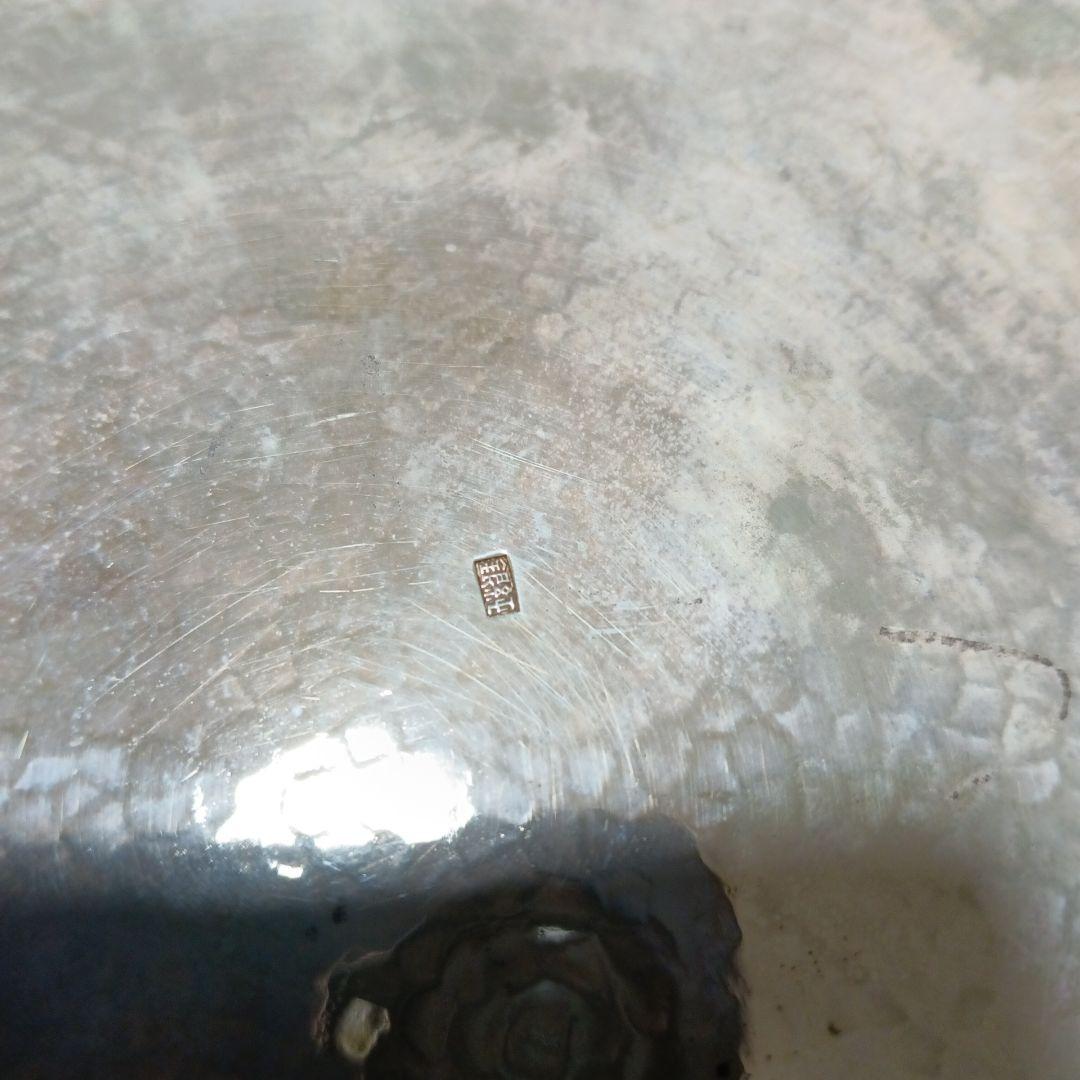 純銀製皿　 純銀保証　302g 木箱付き