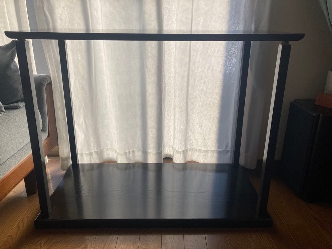 送料込　真台子 組立式 茶道具 棚 台子 江戸間