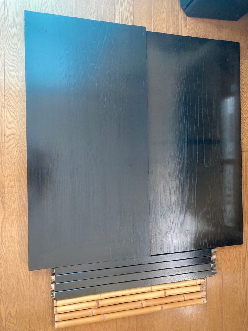 送料込　真台子 組立式 茶道具 棚 台子 江戸間