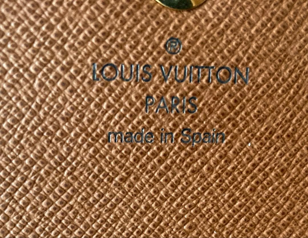 ルイヴィトン モノグラム　3つ折り　レディース財布