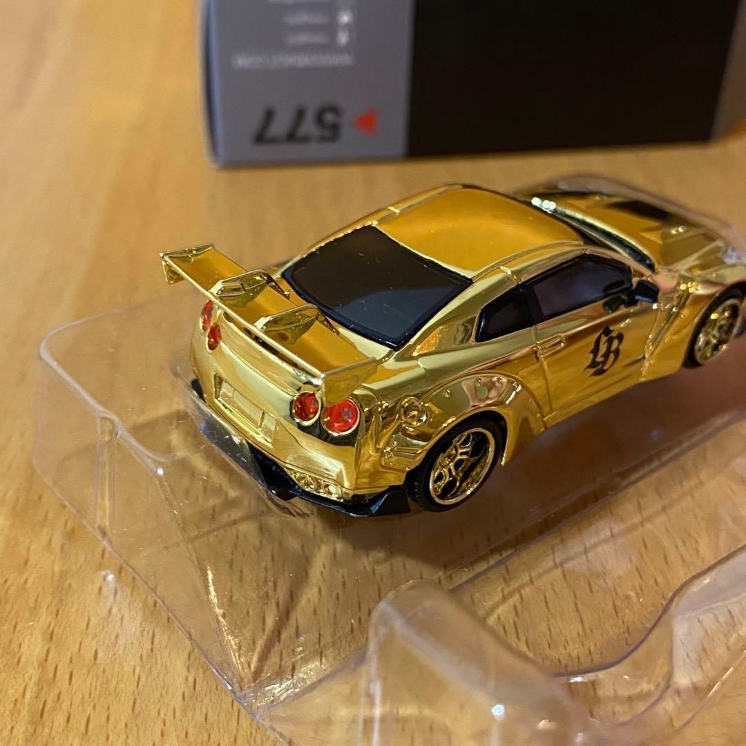 mini-gt LBWK 原宿限定 ゴールド　GT-R タイプ1