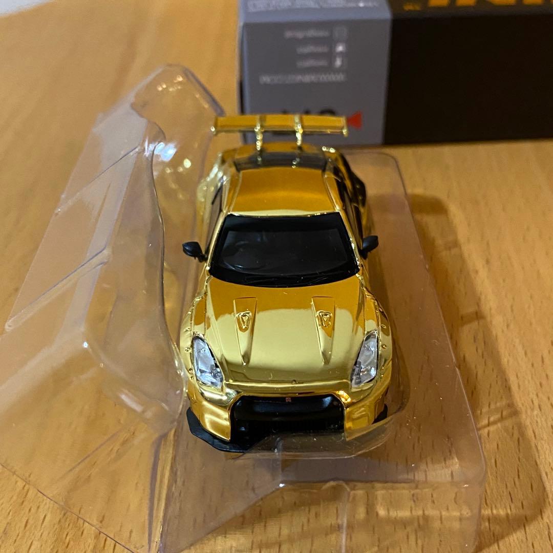 mini-gt LBWK 原宿限定 ゴールド　GT-R タイプ1