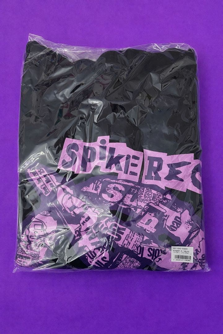 ◆ask.m 様◆SPIKE RECORDINGS パーカー　パープル