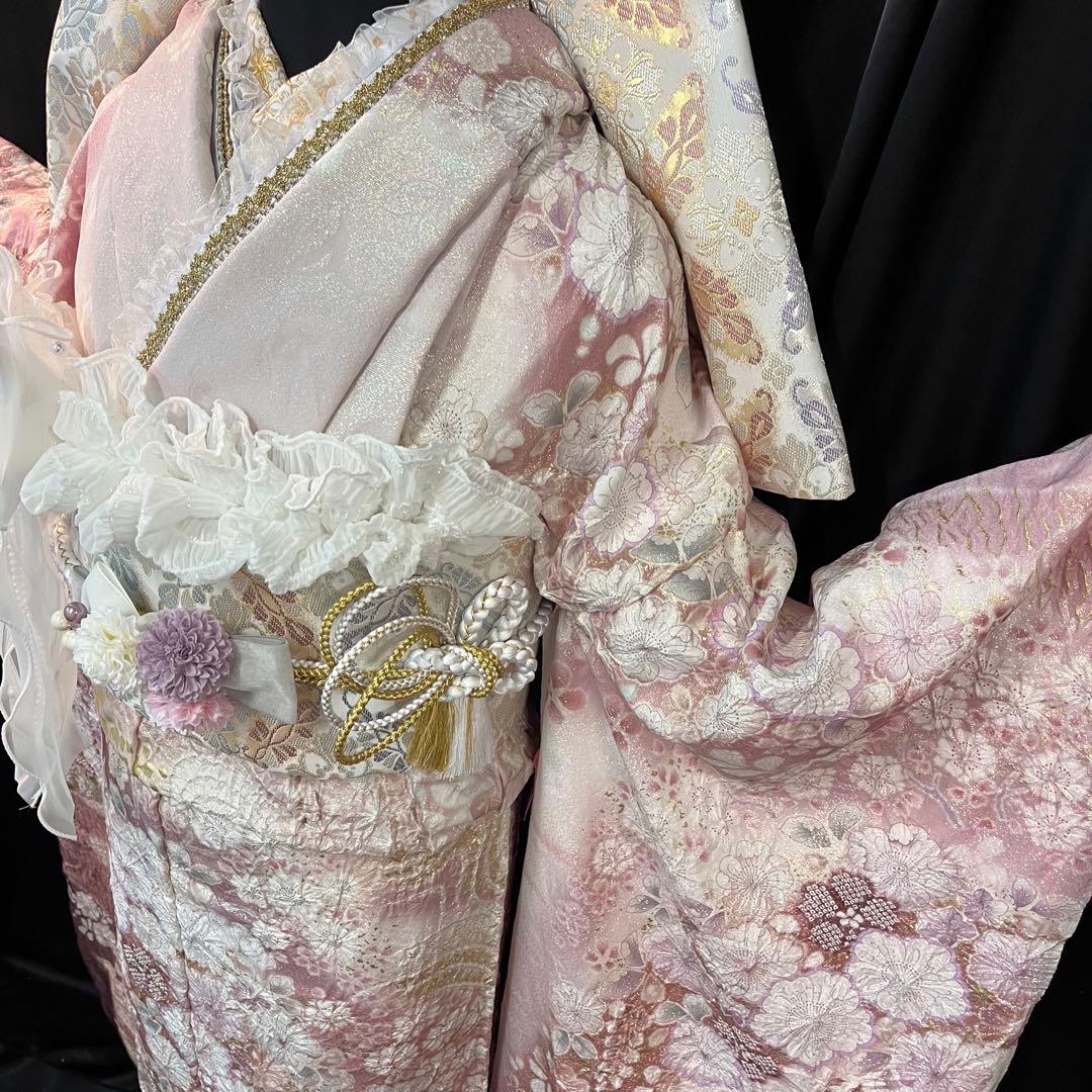 振袖フルセット■辻が花■花絞り■関芳■新品オーダー■正絹■成人式振り袖