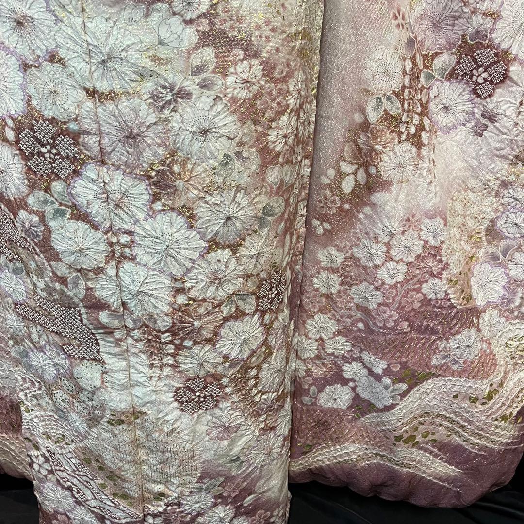 振袖フルセット■辻が花■花絞り■関芳■新品オーダー■正絹■成人式振り袖