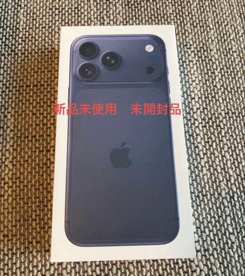 携帯電話本体 Apple iPhone17 ProMax DeepBlue 256GB