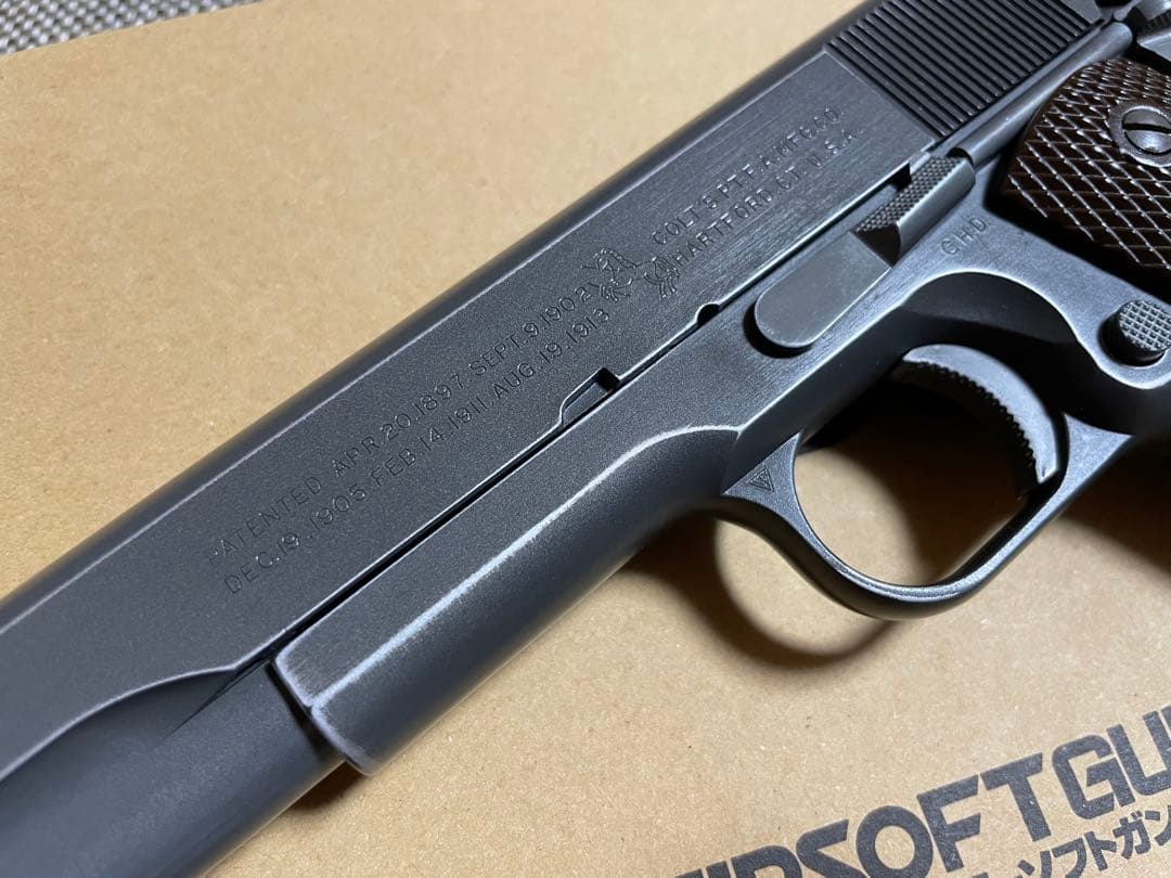 WA コルト M1911A1 プライベートライアン NEWバトルダメージver.