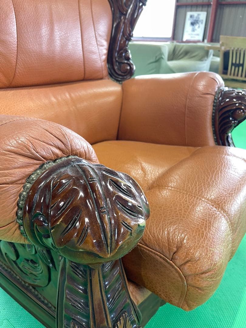 【お引き渡し限定】最後の1点！アンティーク シングルソファー 西洋 ヴィンテージ