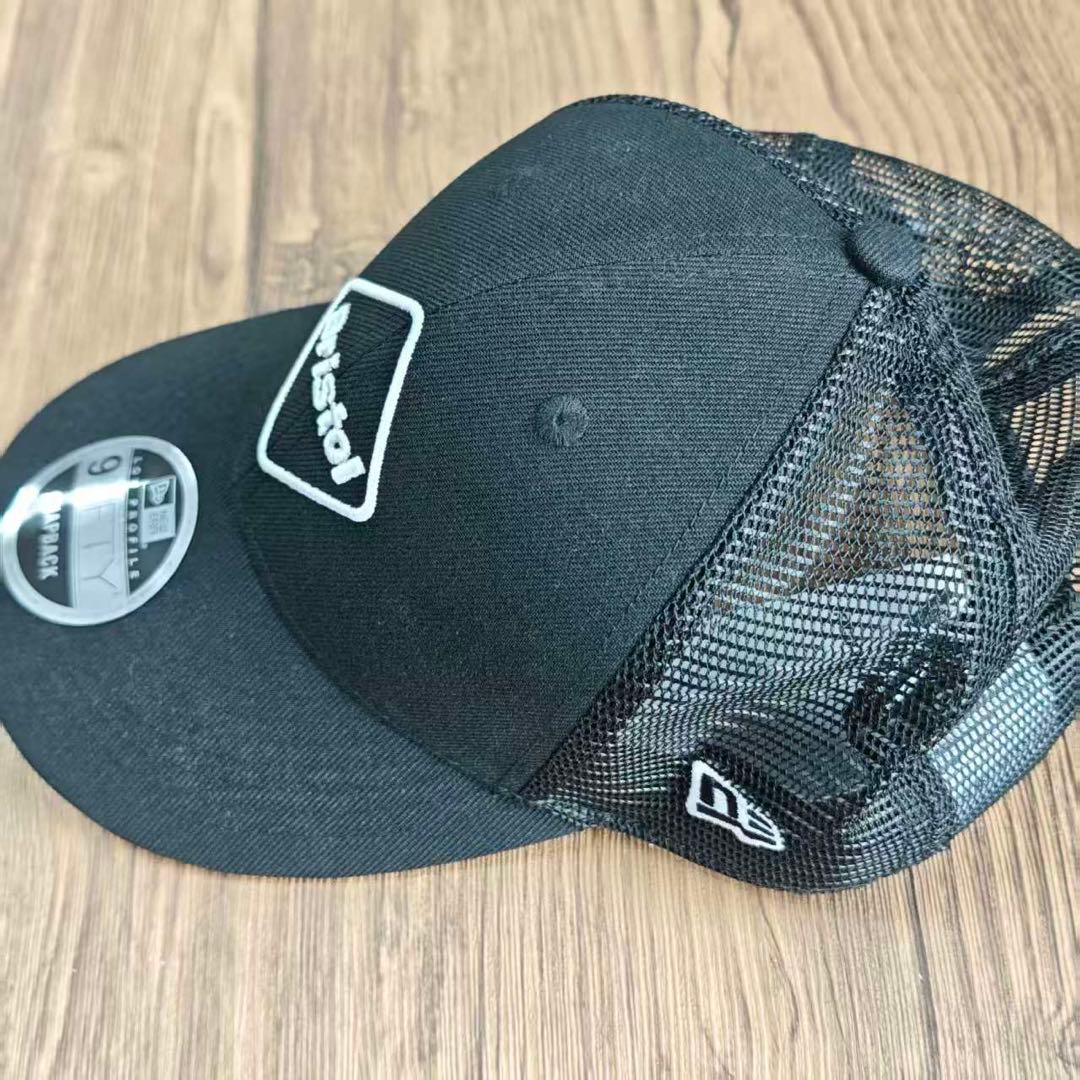 Bristol 9FIFTY ブラック スナップバックキャップ