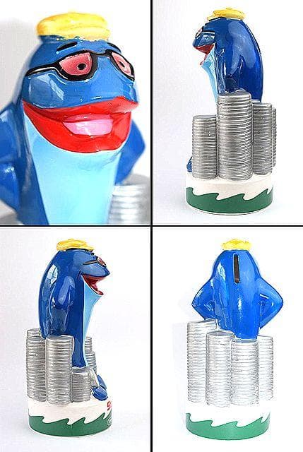 1980’s チャーリー ザ ツナ ビンテージ 貯金箱 TOY アドバタイジング