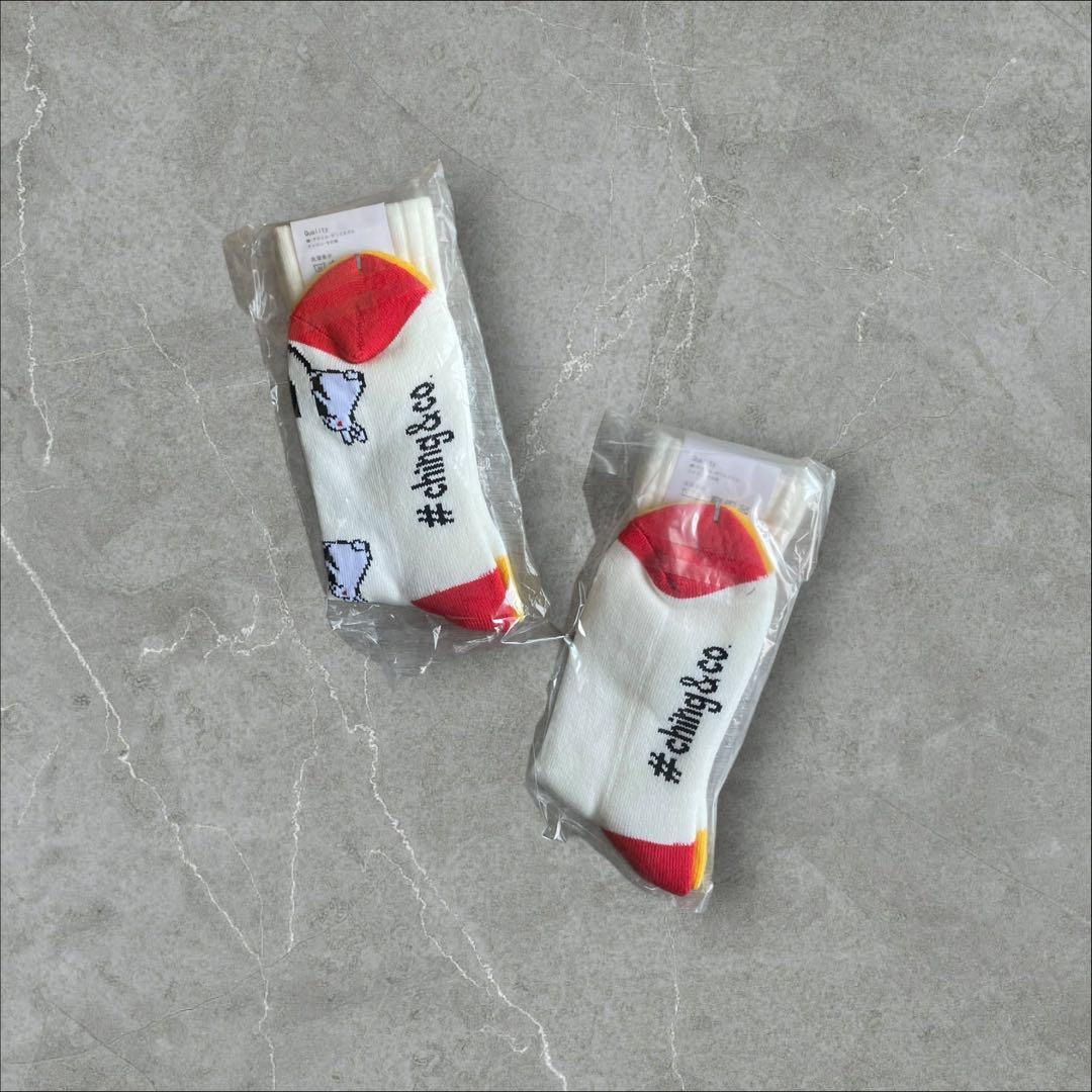 ching&co FR2 コラボ ソックス 靴下　2足セット
